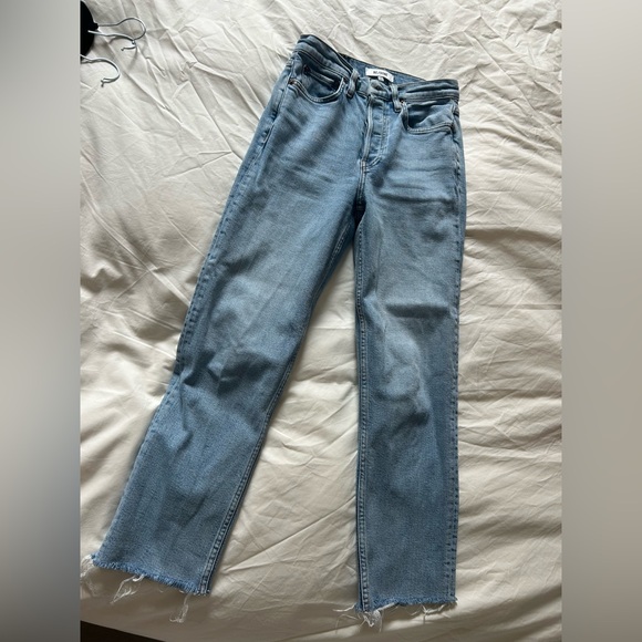Re/Done 70s Stove Pipe Jeans